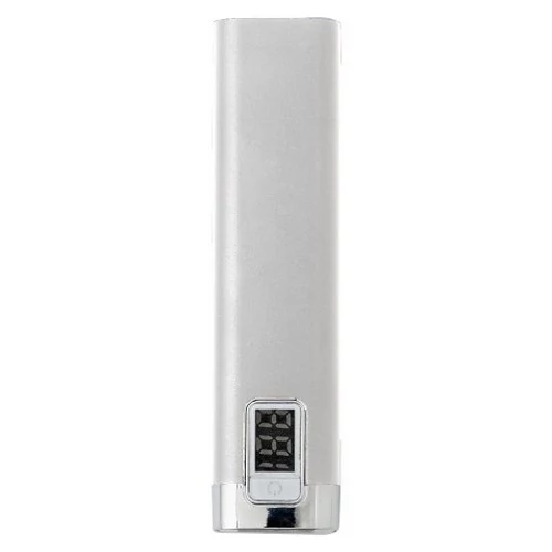 Alumínium powerbank 2200 mAh, ezüst
