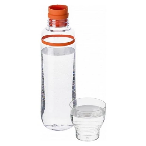 Kulacs, 750 ml, műanyag, narancs