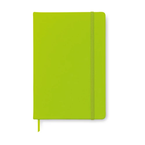 NOTELUX Csíkos A6-os füzet, lime