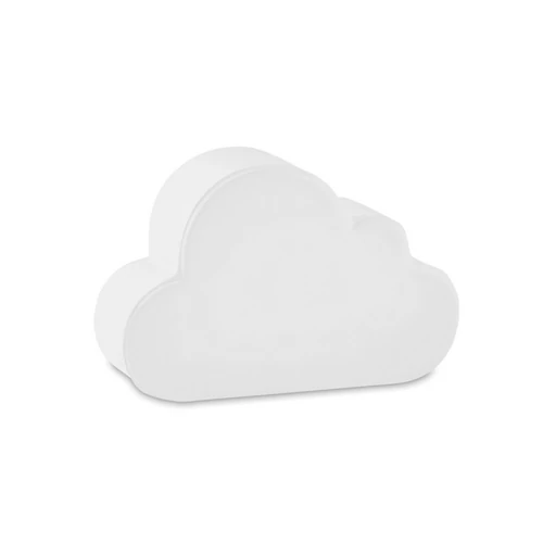 CLOUDY Felhő alakú stresszlabda, fehér