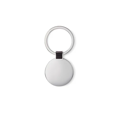 ROUNDY Kerek kulcstartó, fekete