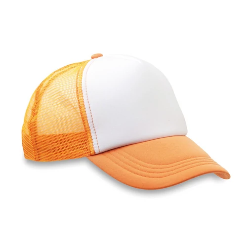 TRUCKER CAP Kamionos sapka , neon narancssárga