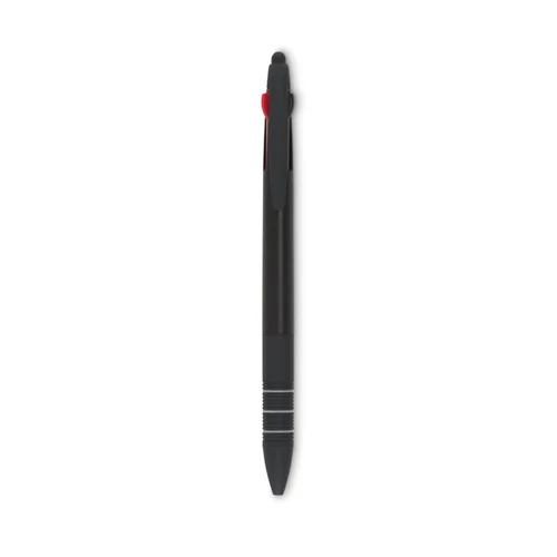 MULTIPEN 3 színű toll érintőceruzával, fekete