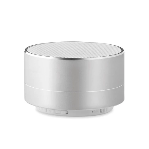 SOUND Műanyag Bluetooth hangszóró, matt ezüst
