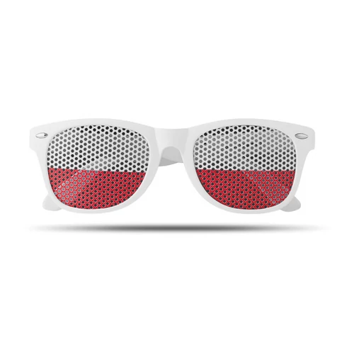 FLAG FUN Napszemüveg mintás lencsével, fehér
