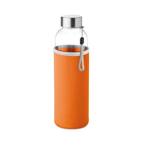 UTAH GLASS Üvegpalack, 500 ml, narancssárga
