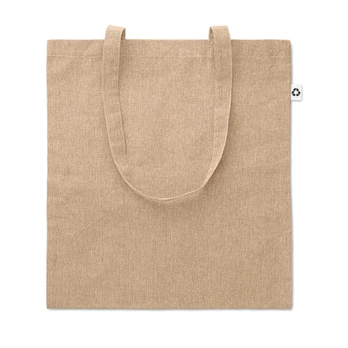 COTTONEL DUO Melírozott bevásárlótáska, beige