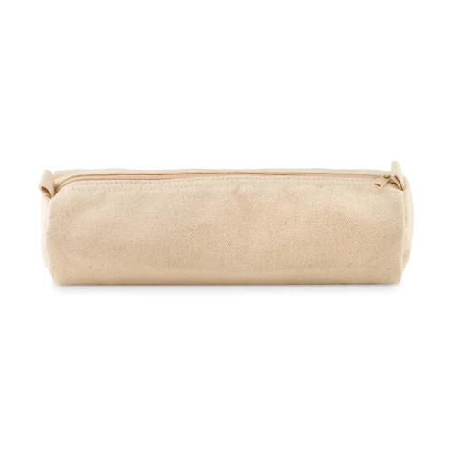NATU POUCH Pamutvászon tolltartó, beige