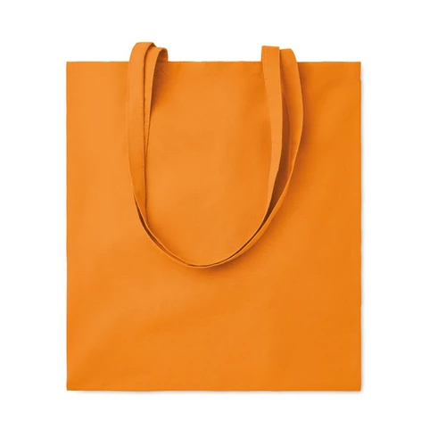 COTTONEL COLOUR ++ Pamut bevásárlótáska, 180 g., narancssárga