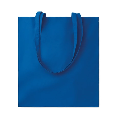 COTTONEL COLOUR ++ Pamut bevásárlótáska, 180 g., királykék