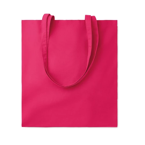 COTTONEL COLOUR ++ Pamut bevásárlótáska, 180 g., fukszia