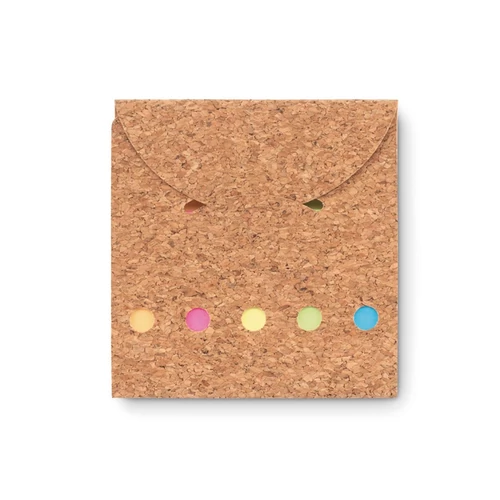 FOLDCORK Parafafedeles jegyzetelő szett , beige