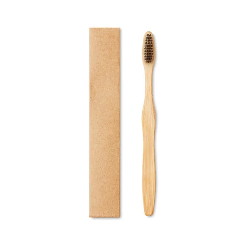 DENTOBRUSH Bambusz fogkefe, fekete