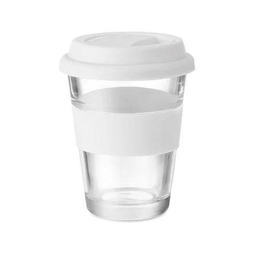 ASTOGLASS Üveg pohár, 350 ml, fehér
