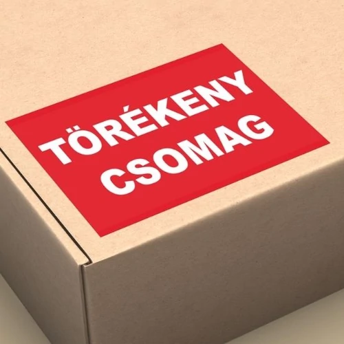 Törékeny csomag matrica